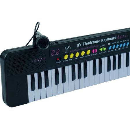 Brinquedo Musical Teclado Infantil Piano 37 Teclas Microfone no Shoptime