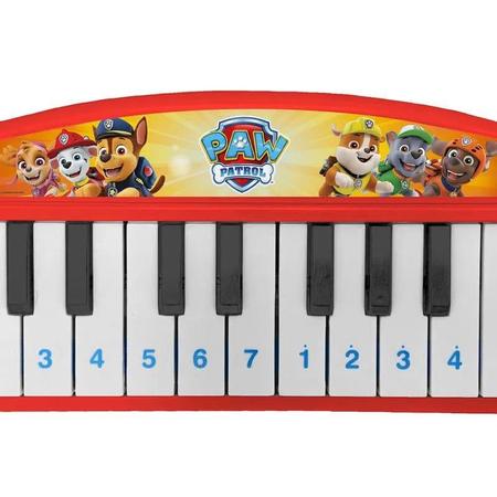 Teclado Infantil Patrulha Canina Candide - Bebe Brinquedo