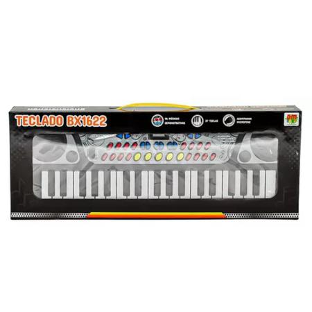 Piano Teclado Eletrônico Infantil 22 Musicas Com Microfone - ToyKing -  Teclado Infantil - Magazine Luiza