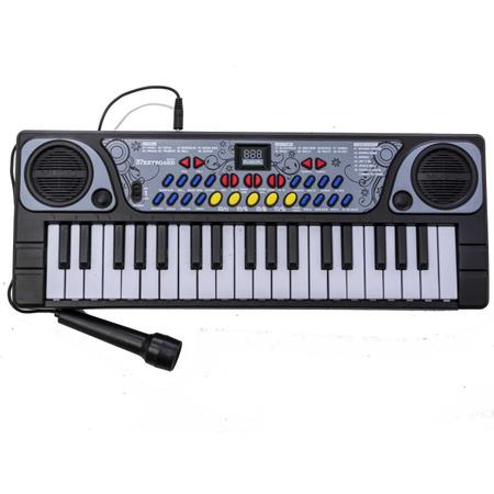 Piano Caixa de Música Placas Lona Brinquedos Musicais Hardboard Piano  Teclado Caixa de Música para Meninos Instrumentos Em Miniatura (BLACK) :  : Brinquedos e Jogos