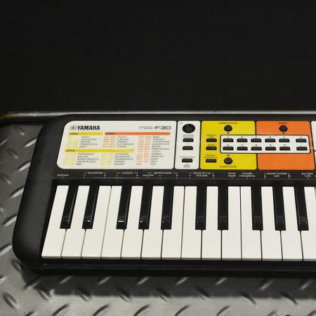 Teclado infantil yamaha pssf30 musical elétrico profissional