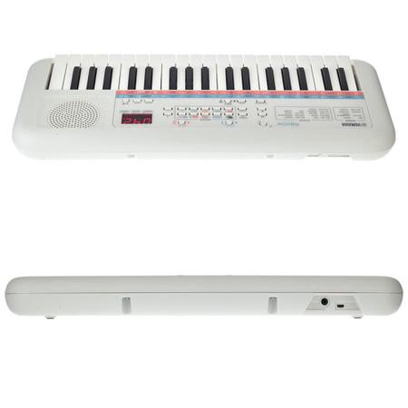 Mini Teclado Yamaha Infantil Remie PSS-E30 Branco