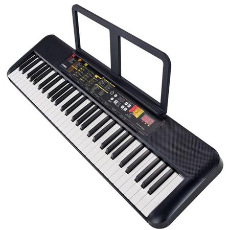 Teclado Iniciante Yamaha PSR-F52 Preto 61 Teclas - Carneiro