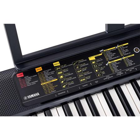 Teclado Iniciante Yamaha PSR-F52 Preto 61 Teclas - Carneiro