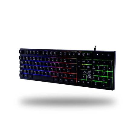 Teclado Maxprint Padrao Rainbow USB 2.0 Maxprint Imagem de Teclado Maxprint Padrao Rainbow USB 2.0 Maxprint