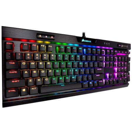 Teclado Mecânico Gamer Corsair K70 MK2 Rapidfire rgb Switch Cherry