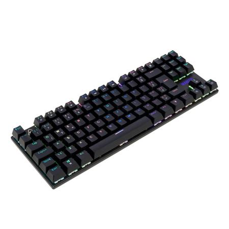 Imagem de Teclado Mecanico Gamer Mancer Ghoul MK2, RGB, ABNT2, Switch Huano Azul, Preto, MCR-GHM2-RGB01BU