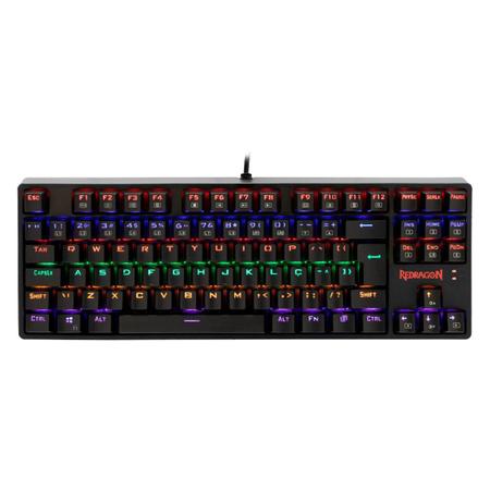 Imagem de Teclado Mecânico Gamer Redragon Daksa K576R Rainbow Switch