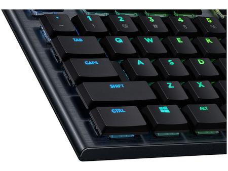 Imagem de Teclado Mecânico Gamer sem Fio Logitech RGB