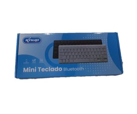 Imagem de Teclado mini bluetooth celular desktop pc notebook tablet smart tv kp-te109 preto