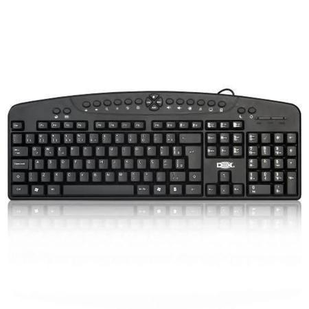 Teclado Multimidia USB Padrão Brasil ABNT2 - LTK-662