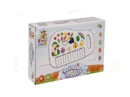 TECLADO / PIANO INFANTIL MEUS MELHORES AMIGOS - ZB428 - Top Brasil Presentes