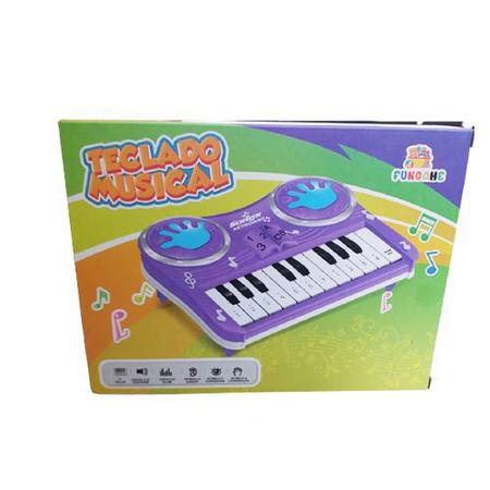 Imagem de Teclado Musical Brinquedo Fungame 19 Teclas