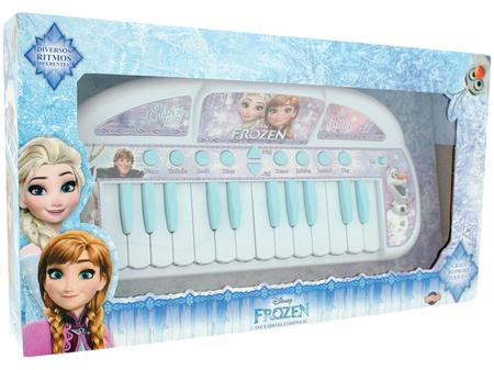 Piano Infantil Teclado Musical Frozen 2 Grava Reproduz Sons Toyng :  : Brinquedos e Jogos