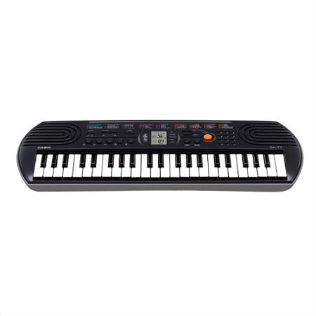 Teclado Musical Infantil Mini 44 Teclas Casio Cinza SA-77 : :  Instrumentos Musicais