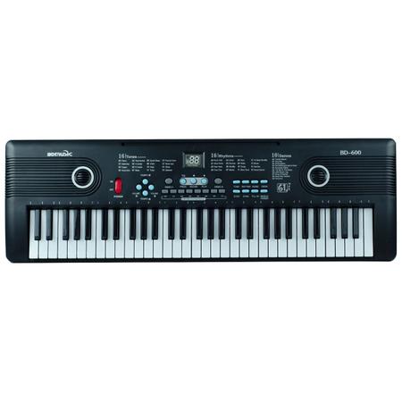 Teclado Musical Infantil 61 Teclas Iniciante Microfone Usb