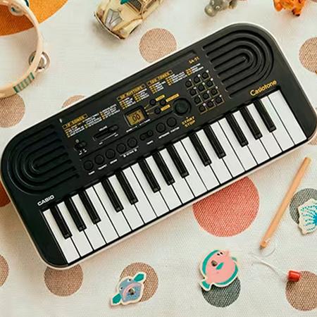 Teclado Musical Infantil Iniciantes 32 Teclas Casio Sa-51 Cor