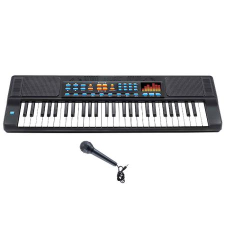 Teclado Musical Infantil - Siri - Vermelho - DM Toys