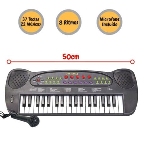 37 chave crianças órgão eletrônico piano música jogos brinquedos teclado  musical sintetizador instrumento crianças presente de aniversário