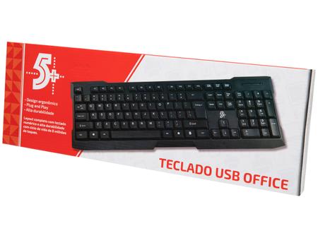 Imagem de Teclado Numérico 5+ 015-0041 USB ABNT2