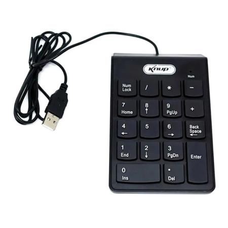 Teclado numérico universal usb com fio teclado numérico portátil pequeno  contabilidade financeira número silencioso teclado teclado