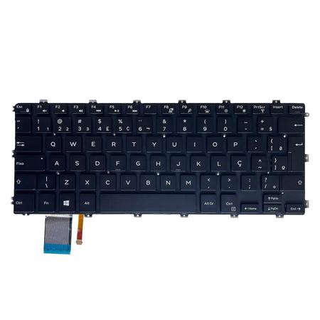 Imagem de Teclado para Notebook bringIT compatível com Dell Inspiron i14-5481 ABNT2