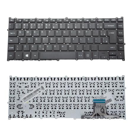 Imagem de Teclado para Notebook bringIT compatível com Samsung NP340XAA ABNT2