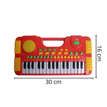 Teclado pianinho infantil educativo 31 teclas c som gravador - Importway -  Teclado Infantil - Magazine Luiza