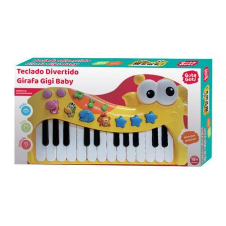 Teclado Infantil Brinquedo Piano Musical som de Animais - BRASKIT - Piano /  Teclado de Brinquedo - Magazine Luiza