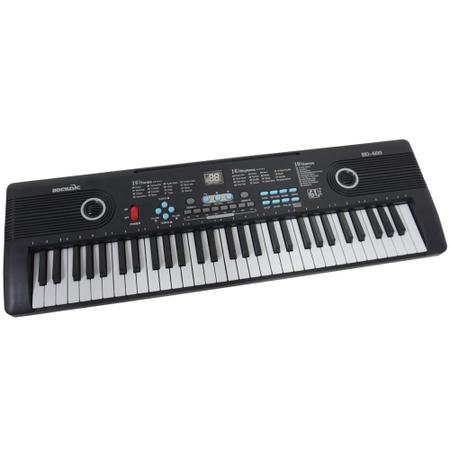 Brinquedo Teclado Infantil Música 22 Teclas Piano 21 Sons