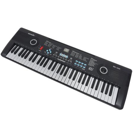 Teclado Piano Infantil Musical Rock Star 37 Teclas com Microfone e Banqueta  Importway Bw151 - BEST SALE SHOP