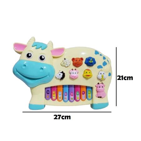 Brinquedo Para Bebê Educativo Piano Tambor Com Musica E Luz Teclado Infantil  Colorido - Toys - Piano / Teclado de Brinquedo - Magazine Luiza