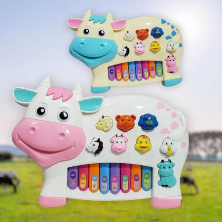 Brinquedo Para Bebê Educativo Piano Tambor Com Musica E Luz Teclado Infantil  Colorido - Toys - Piano / Teclado de Brinquedo - Magazine Luiza