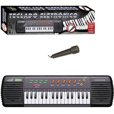 Piano Caixa de Música Placas Lona Brinquedos Musicais Hardboard Piano  Teclado Caixa de Música para Meninos Instrumentos Em Miniatura (BLACK) :  : Brinquedos e Jogos