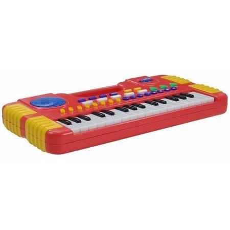 Teclado Piano Infantil Rosa 32 Teclas com Microfone Vários Tipos de Sons -  Toys - Teclado Infantil - Magazine Luiza