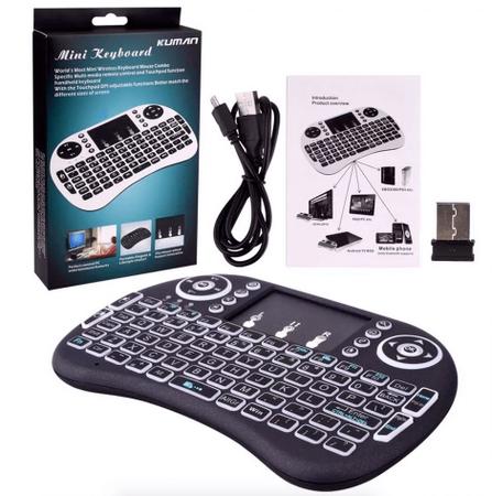 mini keyboard backlit como conectar