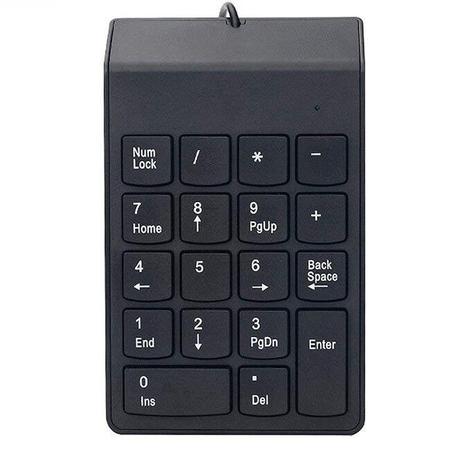 Imagem de Teclado usb numerico exbom bk-n30