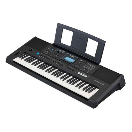 Teclado Yamaha PSR E473 5/8 + Pedal + Fonte Bivolt - Click Music -  Instrumentos Musicais e Áudio Profissional