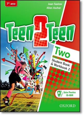 Imagem de Teen2teen Two: Student Book & Workbook 2 Pack - 7º Ano - Extra Practice Cd-rom
