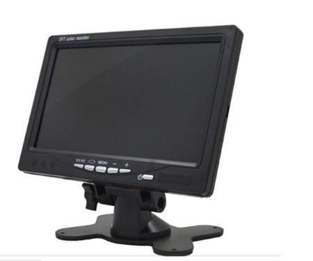 Imagem de Tela Monitor Veicular Analogica 7 Lcd Portátil Cftv Pa