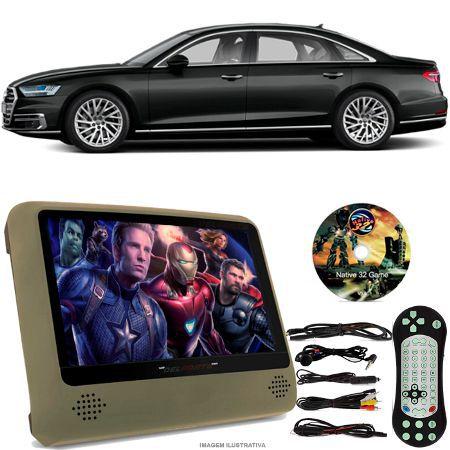 Imagem de Tela Portátil Encosto De Cabeça DVD Monitor C/ Tela 9 Pol usb Sd AUDI A8 Oferta