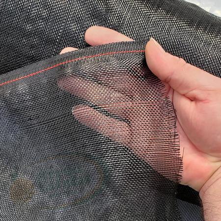 Imagem de Tela Sombrite Nylon Preta Proteção Estufa Horta 50% 6x81m