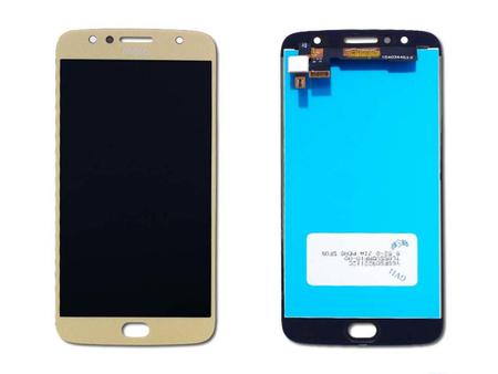 Imagem de Tela Touch Display Frontal Lcd Para Moto G5s Plus xt1802 Dourado e Cola 3Ml