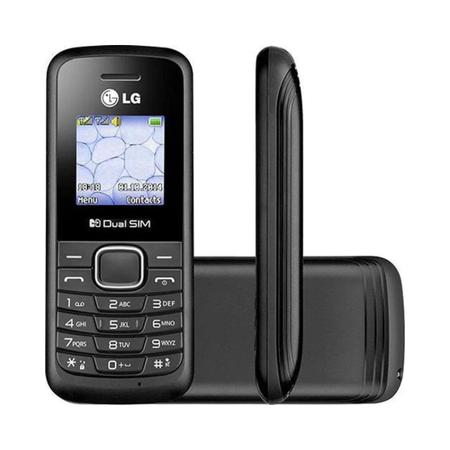 Imagem de Telefone Celular LG Antigo Simples Para Idosos E Rural, Dual