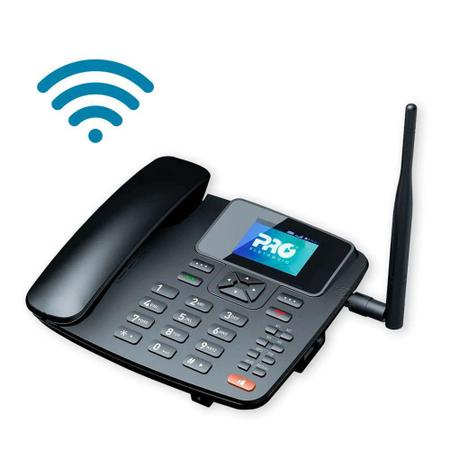 Imagem de Telefone Celular Rural De Mesa 4G com Roteador Wifi 7 Bandas PROCS-5040W ProEletronic - Pro Eletronc