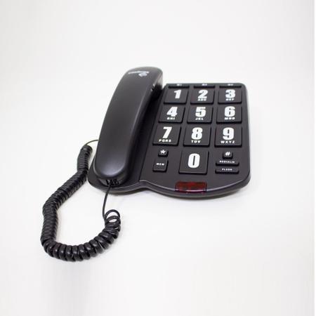 Imagem de Telefone com fio com teclas grandes ToK Fácil Intelbras ST721