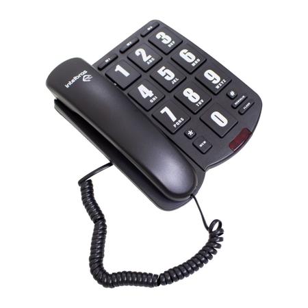 Imagem de Telefone com fio com teclas grandes ToK Fácil Intelbras ST721