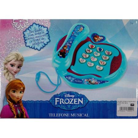Telefone Frozen ZIPPY TOYS Disney Sons e Fala Magazine Luiza