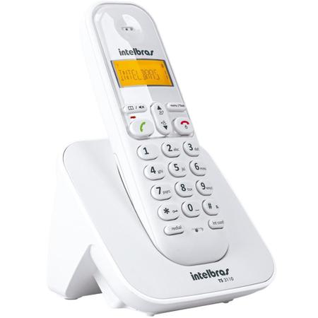 Imagem de Telefone Intelbras sem Fio TS3110 Branco