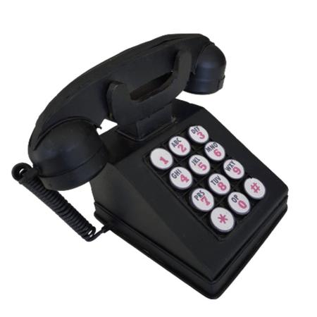 Imagem de Telefone Mesa Metal Retro